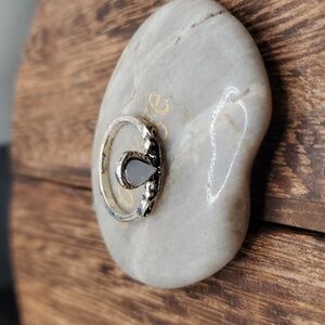 Size 5‎ sterling silver R742 Arabian Moonstone